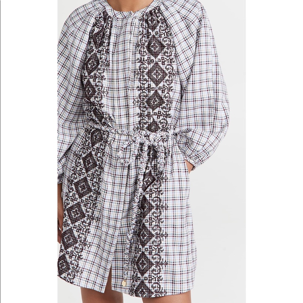NWT Silvia Tcherassi Embroidered Dress